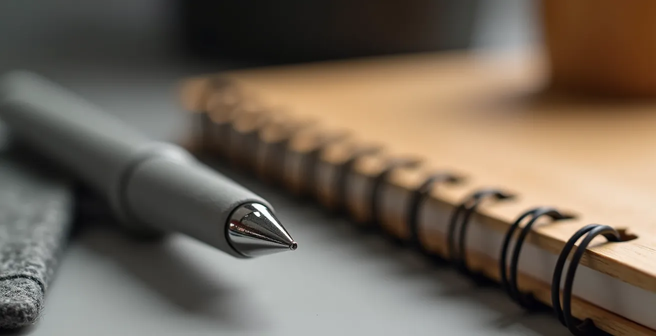 Harmonisch kuratierte Alltagsgegenstände in abgestimmter Farbpalette