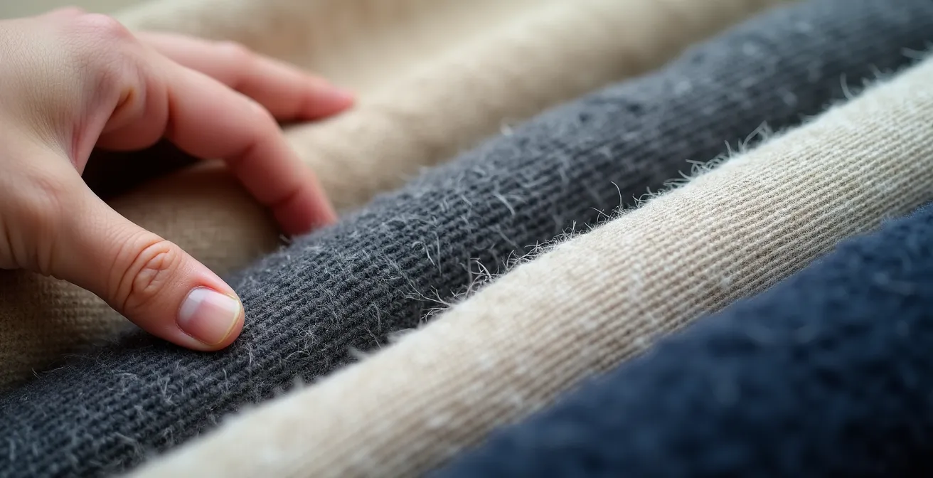 Aufgeräumter Kleiderschrank zeigt durchdachte Auswahl deutscher Basic-Kleidungsstücke